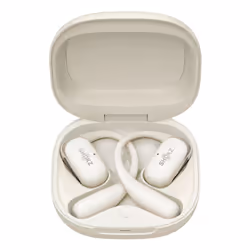 SHOKZ OpenFit 2 Cuffie Wireless A clip Chiamate/Musica/Sport/Tutti i giorni Beige