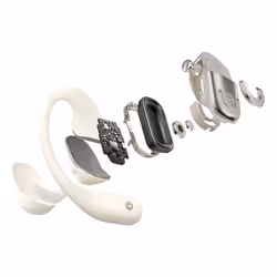 SHOKZ OpenFit 2 Cuffie Wireless A clip Chiamate/Musica/Sport/Tutti i giorni Beige - Vista aggiuntiva 4