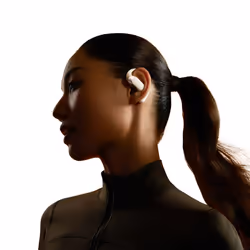 SHOKZ OpenFit 2 Cuffie Wireless A clip Chiamate/Musica/Sport/Tutti i giorni Beige - Vista aggiuntiva 5