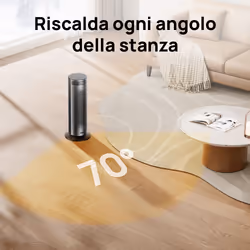 Dreo Termoventilatore Ceramico Solaris SH628, 2000W, Riscaldatore elettrico rapido - Vista aggiuntiva 7