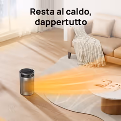 Dreo Termoventilatore Ceramico Atom 416, 1500W, Riscaldatore ambiente elettrico - Vista aggiuntiva 5
