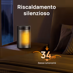 Dreo Termoventilatore Ceramico Atom 416, 1500W, Riscaldatore ambiente elettrico - Vista aggiuntiva 6