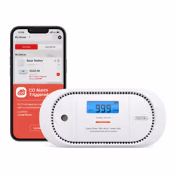 X-Sense XC01-M rilevatore di fumo intelligente Rivelatore di monossido di carbonio Interconnesso Collegamento wireless - Vista aggiuntiva 4