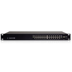Ubiquiti ES-24-250W switch di rete Gestito L2/L3 Gigabit Ethernet (10/100/1000) Supporto Power over Ethernet (PoE) 1U Nero