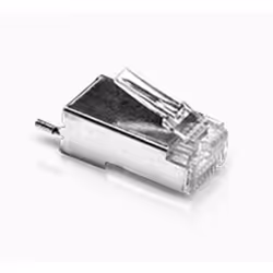 Ubiquiti TC-CON-100, RJ-45, Argento, Cat5e, 100 pz