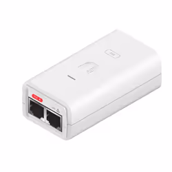 Ubiquiti POE-24-12W-G-WH, Gigabit Ethernet, Bianco, 24 V, 100 - 240 V, 50/60 Hz, 0.3/0.2 A