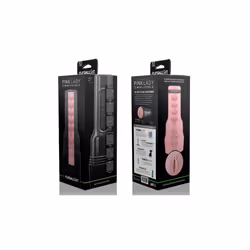 Fleshlight Pink Lady Mini-Lotus Masturbatore tascabile Nero, Rosa Silicone - Vista aggiuntiva 4