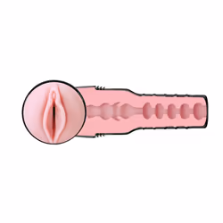 Fleshlight Pink Lady Mini-Lotus Masturbatore tascabile Nero, Rosa Silicone - Vista aggiuntiva 5