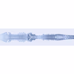 Fleshlight Ice Butt Masturbatore a torcia Trasparente Acrilonitrile butadiene stirene (ABS), Silicone - Vista aggiuntiva 4