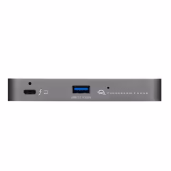 OWC OWCTB4HUB5P replicatore di porte e docking station per laptop Cablato Thunderbolt Grigio - Vista aggiuntiva 4