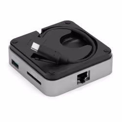OWC OWCTCDK6P2SG replicatore di porte e docking station per laptop USB 3.2 Gen 1 (3.1 Gen 1) Type-A Grigio - Vista aggiuntiva 5