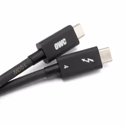 OWC OWCCBLTB4C2.0M, Maschio, Maschio, 2 m, Nero, 40 Gbit/s, 7680 x 4320 Pixel