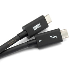 OWC OWCCBLTB4C2.0M Cavo Thunderbolt 2 m 40 Gbit/s Nero