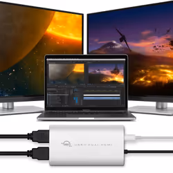 OWC CADPDL2HDMI adattatore grafico USB Argento - Vista aggiuntiva 5