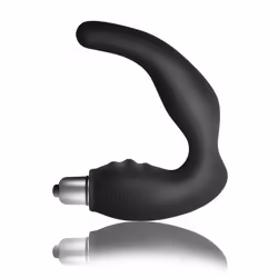 Rocks-Off Naughty Boy, Massaggiatore prostatico, Nero, Silicio, 1 pz, Stilo AA, 1,5 V