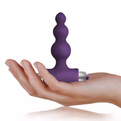 Rocks-Off Petite Sensations Bubbles Massaggiatore prostatico Viola Silicio 1 pz