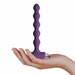 Rocks-Off Petite Sensations Pearls Massaggiatore prostatico Viola Silicio 1 pz - Vista aggiuntiva 3