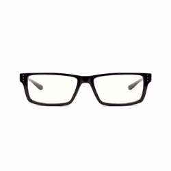 Gunnar Optiks Riot, Unisex, Rettangolo, Classico, Nero, Polimeri in nylon, Trasparente