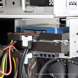 OWC NewerTech AdaptaDrive Nero Alluminio - Vista aggiuntiva 6