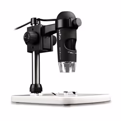 Veho DX-2, Microscopio digitale, Nero, 300x, 10x, LED, 10 - 150 mm