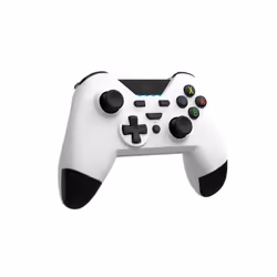 Gioteck WX4NSW-37-MU, Joystick, Nintendo Switch, Pulsante on/off di vibrazione, Wireless, Bluetooth, Nero, Bianco