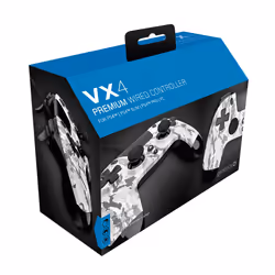 Gioteck VX4 Nero, Bianco USB Gamepad Analogico/Digitale PlayStation 4 - Vista aggiuntiva 4