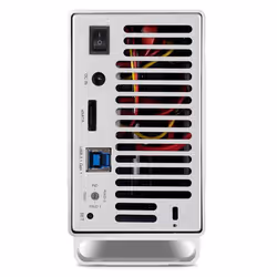 OWC Mercury Elite Pro Dual Custodia per Disco Rigido (HDD) Bianco 3.5" - Vista aggiuntiva 4
