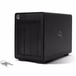 OWC ThunderBay 4 RAID array di dischi 0 TB Tower Nero - Vista aggiuntiva 2