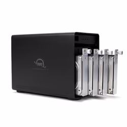OWC ThunderBay 4 RAID array di dischi 0 TB Tower Nero - Vista aggiuntiva 3