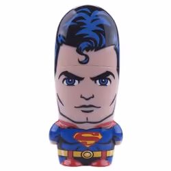 Mimoco 8GB Superman, 8 GB, USB tipo A, 2.0, Cuffia, Blu, Rosso