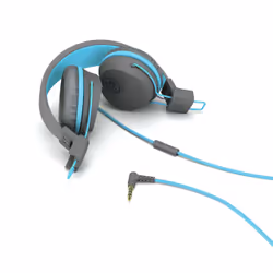 JLab JBuddies Studio Kids Cuffie Cablato A Padiglione MUSICA Blu, Grafite - Vista aggiuntiva 2