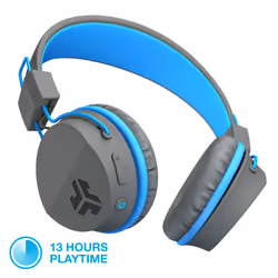 JLab JBuddies Studio Cuffie Wireless A Padiglione MUSICA Micro USB Bluetooth Blu, Grafite - Vista aggiuntiva 2