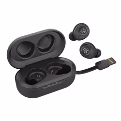JLab JBuds Air True Wireless, True Wireless Stereo (TWS), 20 - 20000 Hz, MUSICA, 62 g, Cuffie, Nero