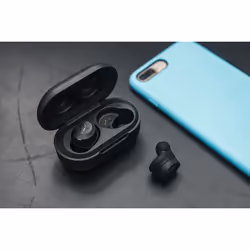 JLab JBuds Air True Wireless Cuffie True Wireless Stereo (TWS) In-ear MUSICA Bluetooth Nero - Vista aggiuntiva 4