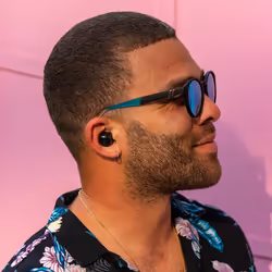JLab GO Air POP True Wireless Cuffie True Wireless Stereo (TWS) In-ear Musica e Chiamate Bluetooth Nero - Vista aggiuntiva 6