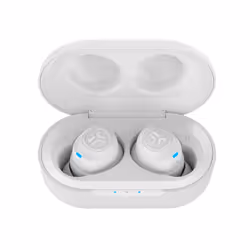 JLab IEUEBJBUDSAIRRWHT82 cuffia e auricolare Cuffie True Wireless Stereo (TWS) In-ear MUSICA Bluetooth Bianco - Vista aggiuntiva 5