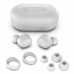 JLab IEUEBJBUDSAIRRWHT82 cuffia e auricolare Cuffie True Wireless Stereo (TWS) In-ear MUSICA Bluetooth Bianco - Vista aggiuntiva 8