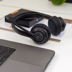 JLab Go Work Auricolare Con cavo e senza cavo A Padiglione Musica e Chiamate USB tipo-C Bluetooth Nero, Blu - Vista aggiuntiva 8