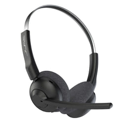 JLab GO Work Pop Auricolare Wireless A Padiglione Musica e Chiamate Bluetooth Nero
