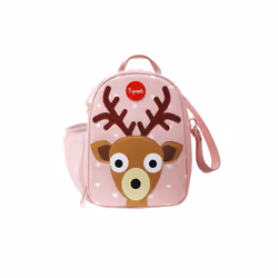 3 Sprouts SP3ILUDEE, Borsa portapranzo, Bambino, Rosa, PU pelle, Poliestere, Polietilene acetato di vinile (PEVA), Immagine,  ...