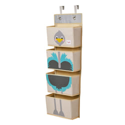 3 Sprouts SP3IWOOST Organisateur de stockage suspendu Polyester Bleu