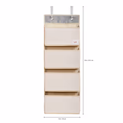 3 Sprouts SP3IWOOST Organisateur de stockage suspendu Polyester Bleu - Vista aggiuntiva 5