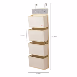 3 Sprouts SP3IWOOST Organisateur de stockage suspendu Polyester Bleu - Vista aggiuntiva 6
