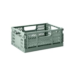 3 Sprouts SP3ICMDGN scatola di conservazione Cesto portaoggetti Rettangolare Plastica Verde