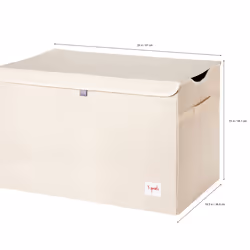 3 Sprouts SP3ITCLLM deposito di giocattolo Scatola porta giocattoli Libera installazione Bianco - Vista aggiuntiva 5