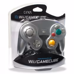 Hyperkin M05819-SL, Gamepad, GameCube, Nintendo Wii U, Analogico, Cablato, Argento, Blister