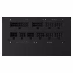GIGABYTE P750GM alimentatore per computer 750 W 20+4 pin ATX ATX Nero - Vista aggiuntiva 6