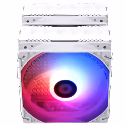 Thermalright Peerless Assassin 120 SE WHITE ARGB Processore Raffreddatore d'aria 12 cm Bianco 1 pz - Vista aggiuntiva 5