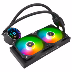 Thermalright Frozen Notte 240 BLACK ARGB Processore Kit di raffreddamento a liquido 12 cm Nero 1 pz - Vista aggiuntiva 7