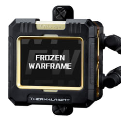 Thermalright Frozen Warframe 420 Processore Raffreddatore di liquidi tutto in uno 12 cm Nero 1 pz